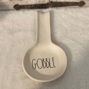 Rae Dunn M Stamped Gobble Spoon Rest